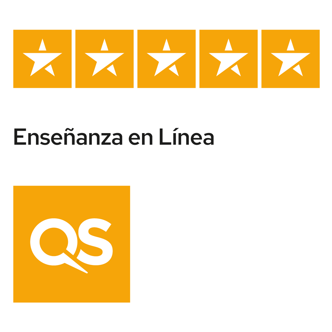 QS Stars 5 estrellas en Online Learning — Enseñanza en Línea