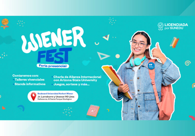 UNIVERSIDAD NORBERT WIENER REALIZA FERIA PRESENCIAL “WIENER FEST: EXPLORANDO OPORTUNIDADES PARA UNA EDUCACIÓN SUPERIOR DE CALIDAD EN EL PERÚ”