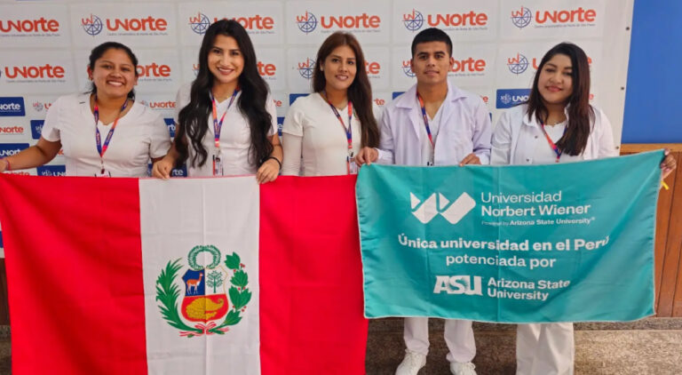 ESTUDIANTES DE ODONTOLOGÍA DE NORBERT WIENER PARTICIPARON EN MISIÓN ACADÉMICA INTERNACIONAL EN UNORTE (BRASIL)