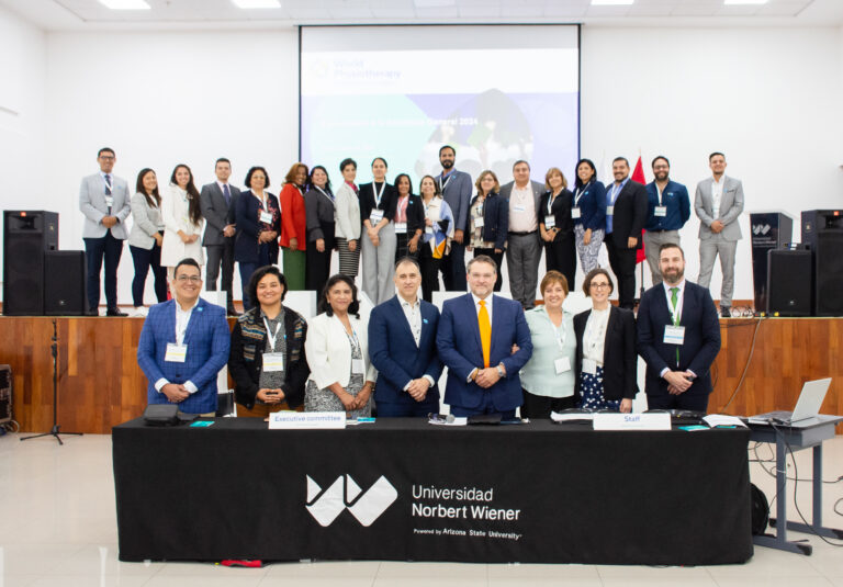 ASAMBLEA GENERAL DE LA WORLD PHYSIOTHERAPY SOUTH AMERICAN REGION SE REALIZÓ EN EL AUDITORIO DE LA UNIVERSIDAD NORBERT WIENER
