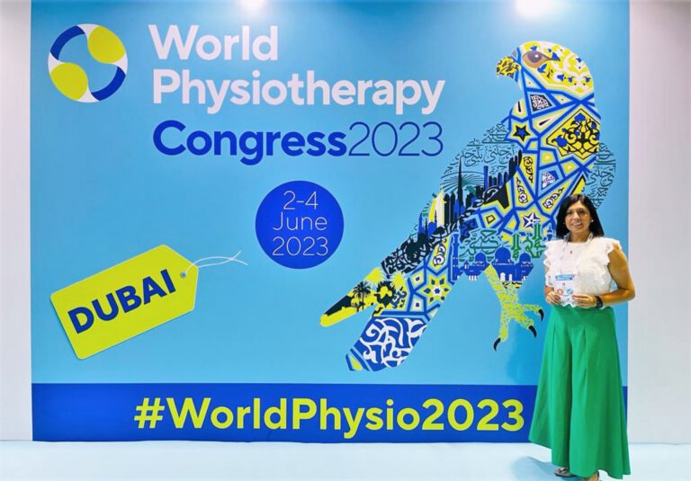 DIRECTORA DE LA CARRERA DE TECNOLOGÍA MÉDICA EN TERAPIA FÍSICA Y REHABILITACIÓN ASISTIÓ A CONGRESO MUNDIAL DE FISIOTERAPIA