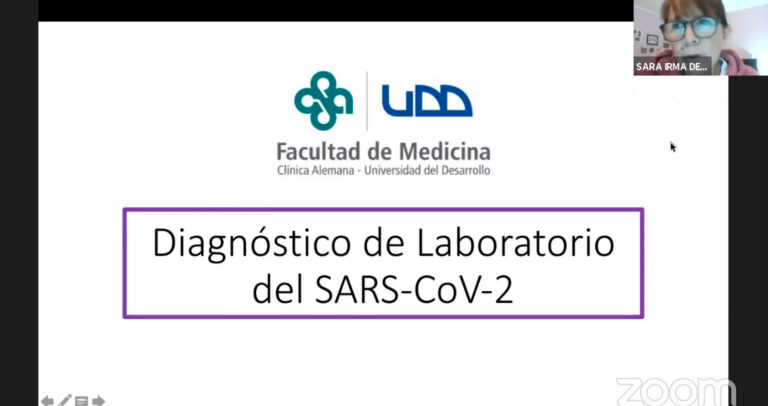 EAP DE TECNOLOGÍA MÉDICA DE LA UNIVERSIDAD WIENER COMPARTE CURSO VIRTUAL SOBRE DIAGNÓSTICO DE COVID-19 ORGANIZADO POR LA UNIVERSIDAD DEL DESARROLLO DE CHILE