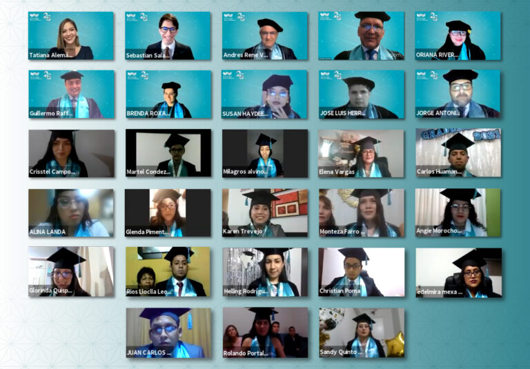 CEREMONIA DE EGRESADOS DE PREGRADO WIENER SE REALIZÓ DE MANERA VIRTUAL