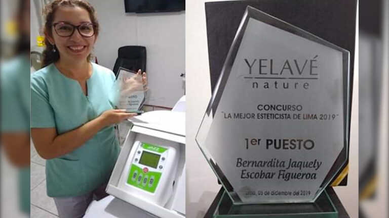 EGRESADA DE LA FACULTAD DE FARMACIA Y BIOQUÍMICA GANÓ CONCURSO ORGANIZADO POR LABORATORIO COSMÉTICO