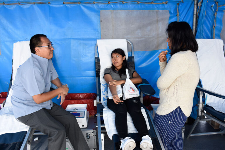 DONACIÓN DE SANGRE EN APOYO AL HOSPITAL EDGARDO REBAGLIATI ORGANIZÓ LA DIRECCIÓN DE BIENESTAR UNIVERSITARIO