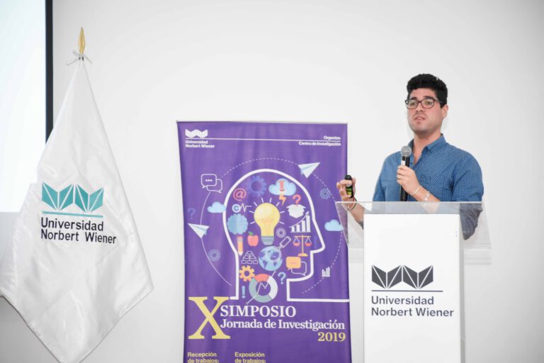 SE REALIZÓ X SIMPOSIO JORNADA DE INVESTIGACIÓN DE LA UNIVERSIDAD NORBERT WIENER