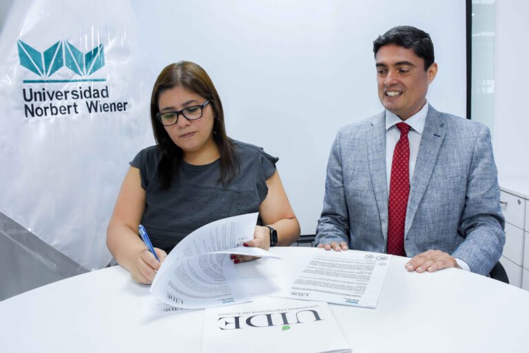 UNIVERSIDAD NORBERT WIENER Y UNIVERSIDAD INTERNACIONAL DEL ECUADOR FIRMARON CONVENIO MARCO DE COLABORACIÓN