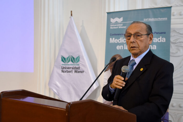 UNIVERSIDAD NORBERT WIENER CELEBRÓ DÍA DE LA MEDICINA PERUANA CON MAGISTRAL CONFERENCIA DEL DOCTOR ALBERTO PERALES