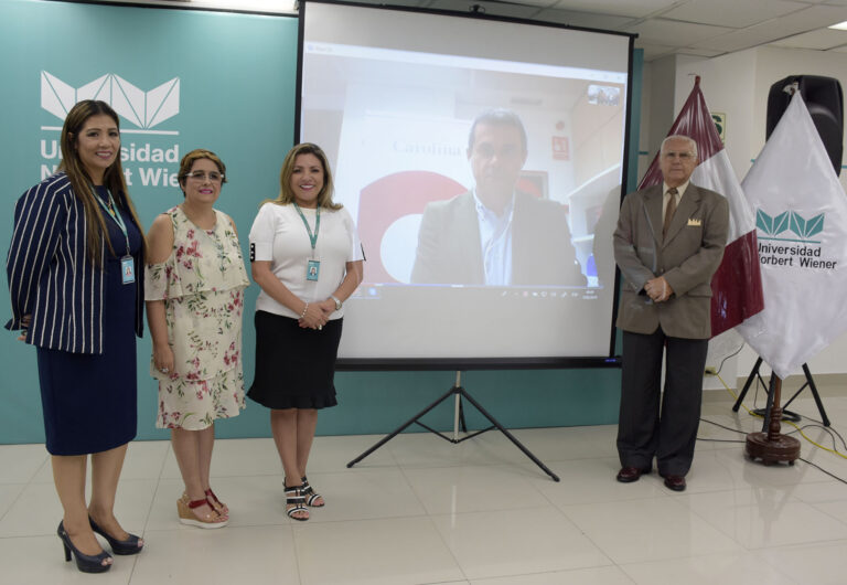 REPRESENTANTE DE LA FUNDACIÓN CAROLINA DE ESPAÑA OFRECIÓ VIDEOCONFERENCIA SOBRE SU PROGRAMA DE BECAS