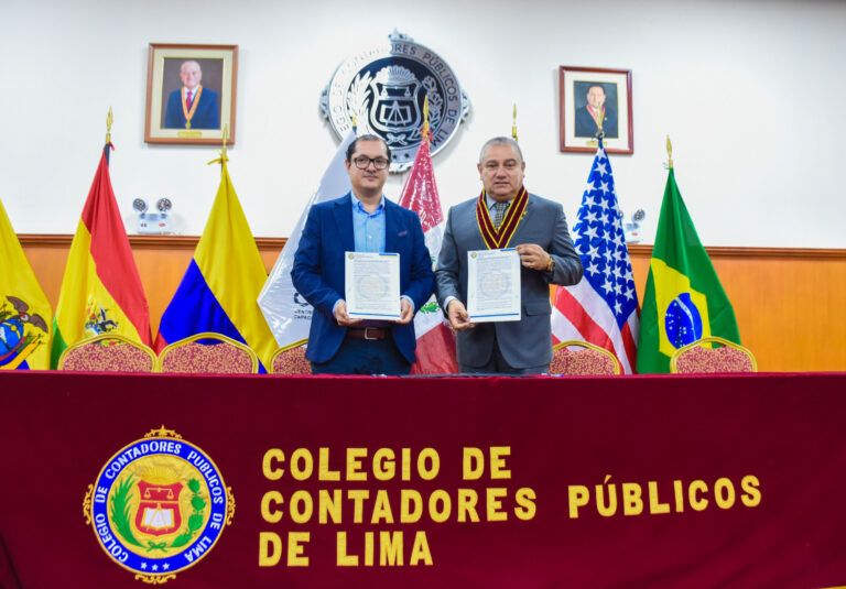 UNIVERSIDAD NORBERT WIENER Y COLEGIO DE CONTADORES PÚBLICOS DE LIMA SUSCRIBEN CONVENIO DE COOPERACIÓN INTERINSTITUCIONAL EN BENEFICIO DE AMBAS INSTITUCIONES