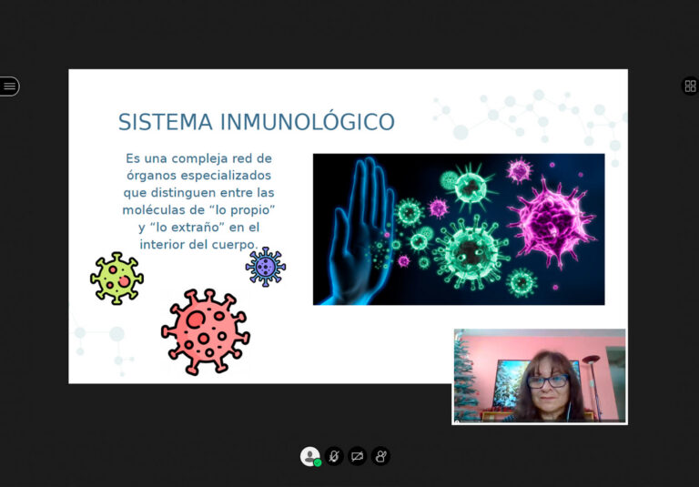 RUTH MEDINA, MIEMBRO DE LOS SERVICIOS MÉDICOS DE LA UNIVERSIDAD NORBERT WIENER, HABLÓ SOBRE LA IMPORTANCIA DE FORTALECER EL SISTEMA INMUNOLÓGICO