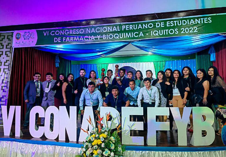 ESTUDIANTES DE LA FACULTAD DE FARMACIA Y BIOQUÍMICA OCUPARON EL SEGUNDO LUGAR EN CONCURSO DE INVESTIGACIÓN REALIZADO POR EL CONAPEFYB Y EL PRIMERO EN LA COMPETENCIA DEPORTIVA Y ARTÍSTICA
