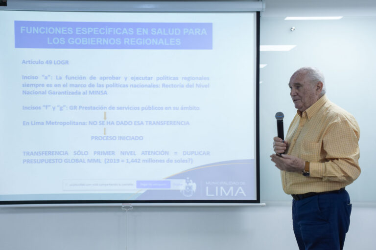 PRESIDENTE DE SISOL SALUD OFRECIÓ CONFERENCIA EN LA ESCUELA DE POSGRADO DE LA UNIVERSIDAD NORBERT WIENER
