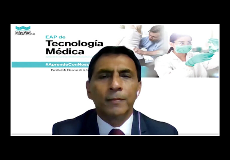 DIRECTOR DE LA EAP DE TECNOLOGÍA MÉDICA DE LA UNIVERSIDAD NORBERT WIENER SALUDA A LOS TECNÓLOGOS MÉDICOS EN SU DÍA