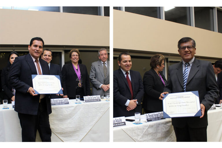 DOCENTES DE LA FACULTAD DE FARMACIA Y BIOQUÍMICA INTREGRAN EL CONSEJO CONSULTIVO DE LA FUNDACIÓN INSTITUTO HIPÓLITO UNANUE