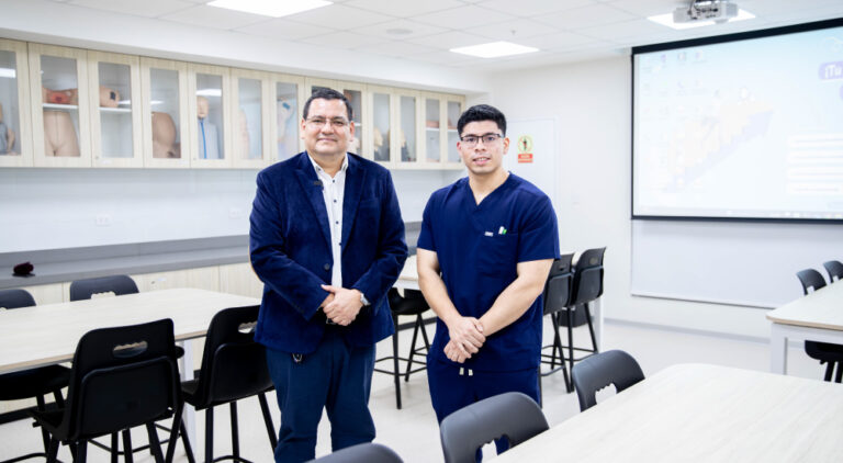 INTERNO DE MEDICINA HUMANA Y DECANO DE CCSS DE  NORBERT WIENER PARTICIPARÁN EN ALEMANIA EN SESIÓN DE INVESTIGADORES DE VITAMINA C ENDOVENOSA