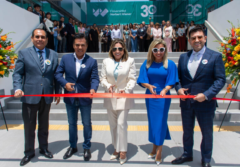 ALCALDE DE LA MUNICIPALIDAD DE INDEPENDENCIA INAUGURÓ NUEVO CAMPUS DE LA UNIVERSIDAD NORBERT WIENER EN LIMA NORTE