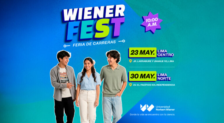 NUEVO WIENER FEST SE REALIZARÁ EN LOS CAMPUS DE LIMA NORTE Y LIMA CENTRO