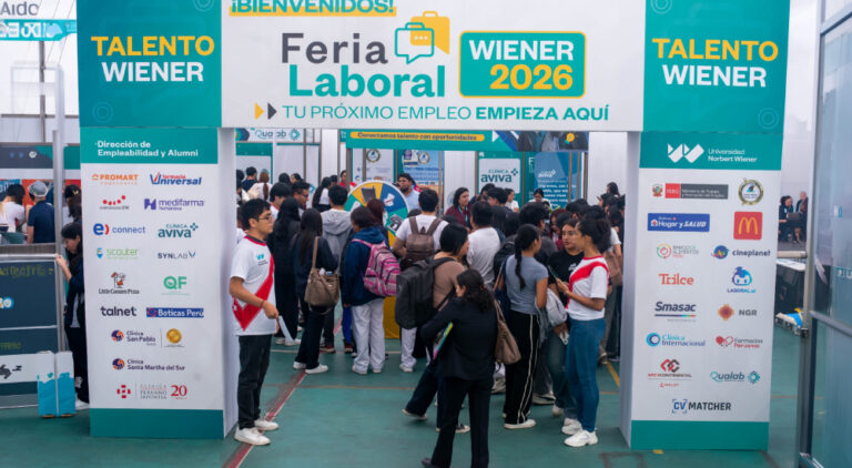 EMPRESAS LÍDERES DEL MERCADO PARTICIPARON EN FERIA LABORAL ORGANIZADA POR LA UNIVERSIDAD NORBERT WIENER EN BENEFICIO DE SUS ESTUDIANTES Y EGRESADOS