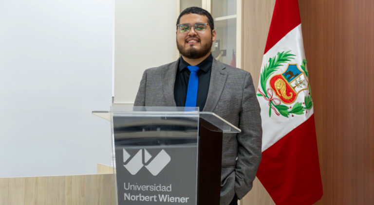 EGRESADO DE DERECHO Y CIENCIA POLÍTICA REPRESENTARÁ A LA UNIVERSIDAD NORBERT WIENER EN ENCUENTRO ANUAL REALCUP 2026 A REALIZARSE EN ECUADOR