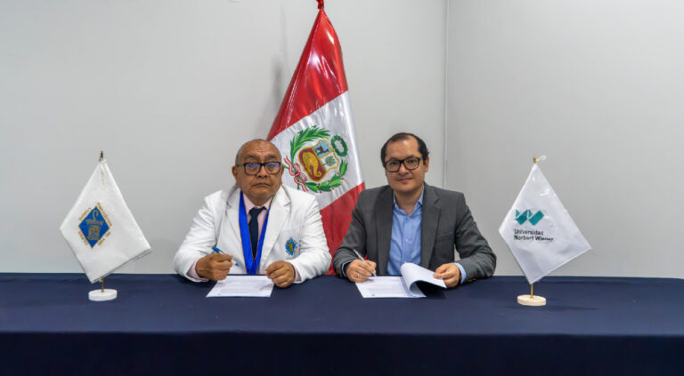 UNIVERSIDAD NORBERT WIENER Y COLEGIO QUÍMICO FARMACÉUTICO DEL PERÚ SUSCRIBEN CONVENIO DE COOPERACIÓN INTERINSTITUCIONAL