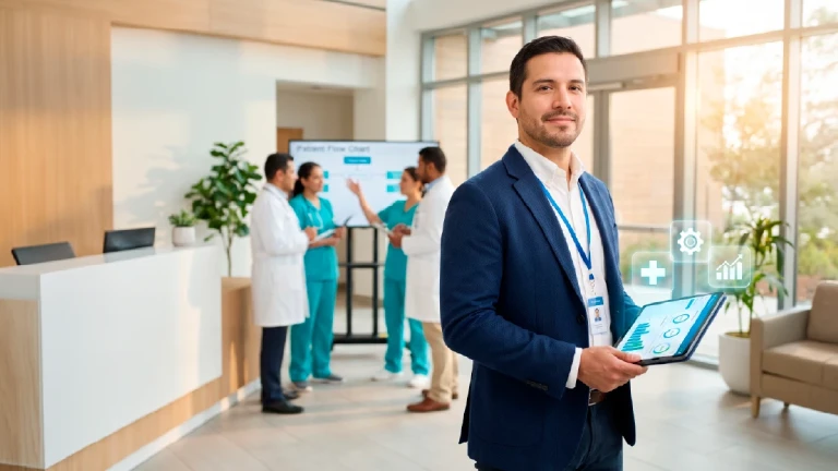 Optimización y procesos administrativos en los servicios de salud modernos